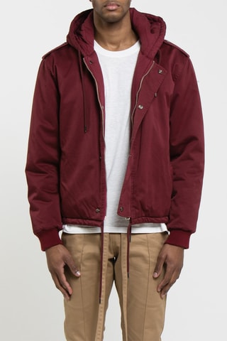 Veste à capuche Dubon - Bordeaux