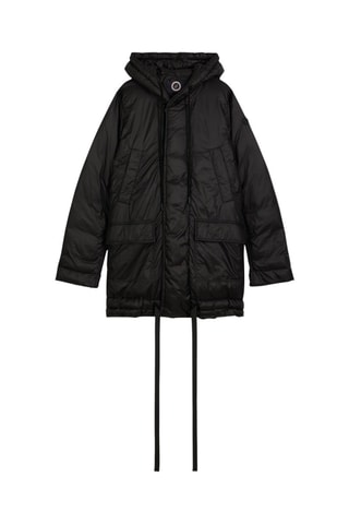 Parka à capuche - Noir