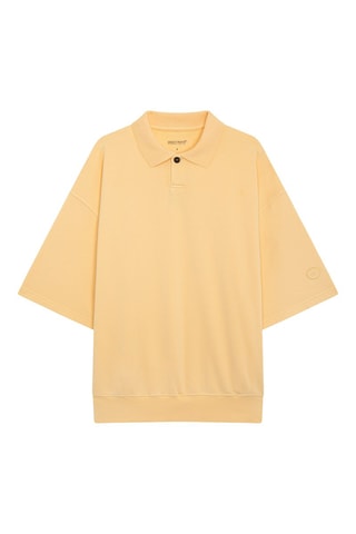 Polo en coton biologique Hearth - Jaune