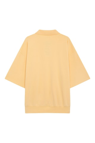 Polo en coton biologique Hearth - Jaune