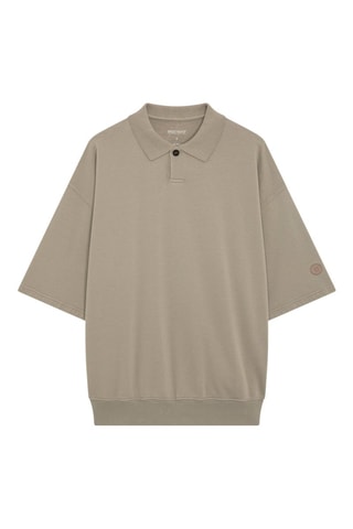 Polo en coton biologique Heart - Marron