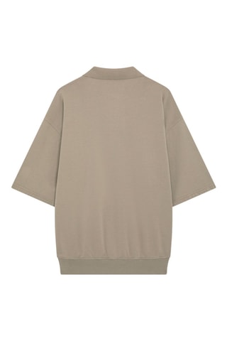 Polo en coton biologique Heart - Marron