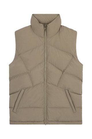 Doudoune sans manches Pufferless - Beige