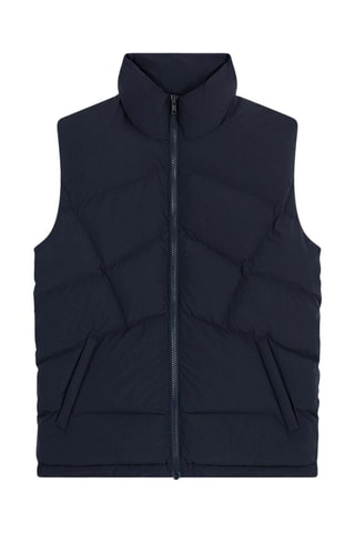 Doudoune sans manches Pufferless - Bleu marine