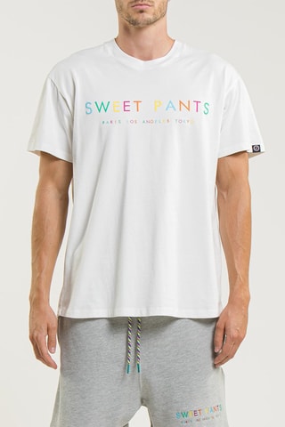 T-shirt Rainbow - Ecru