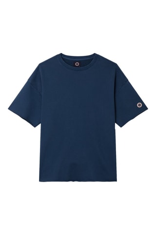 T-shirt Urban Over Crew Mc - Bleu nuit