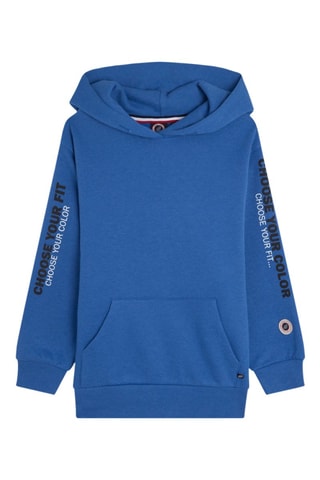 Sweat à capuche Product - Bleu cobalt