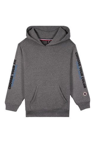 Sweat à capuche - Anthracite chiné