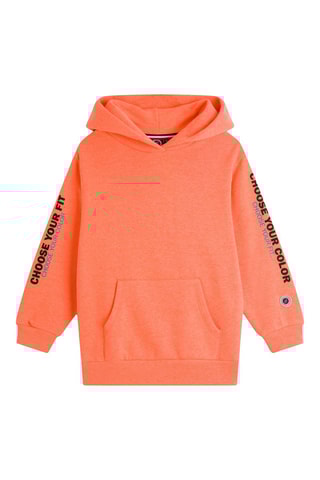 Sweat à capuche Product - Orange fluo