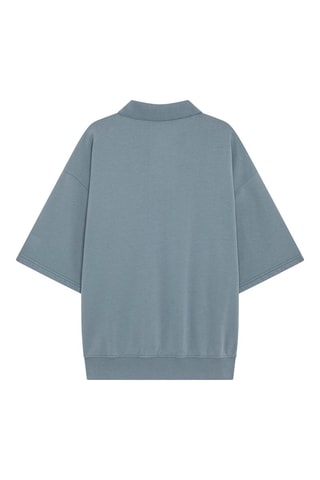 Polo en coton biologique Hearth - Bleu