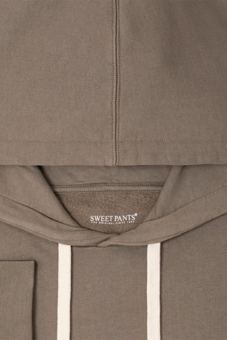Sweat à capuche en coton biologique Hearth - Kaki
