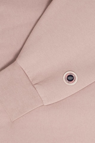 Sweat à capuche en coton biologique Hearth - Rose poudré