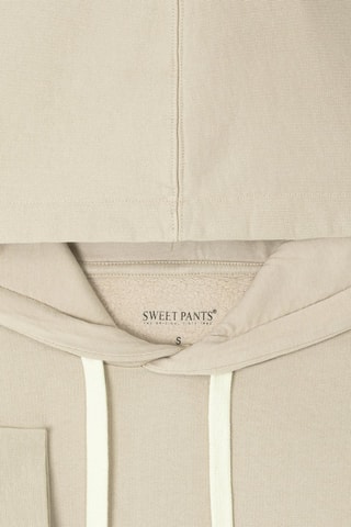 Sweat à capuche en coton biologique Hearth - Beige