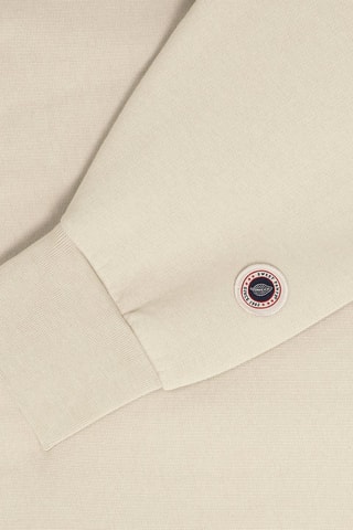 Sweat à capuche en coton biologique Hearth - Beige