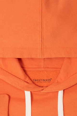 Sweat à capuche en coton biologique Hearth - Orange
