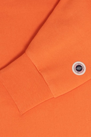 Sweat à capuche en coton biologique Hearth - Orange
