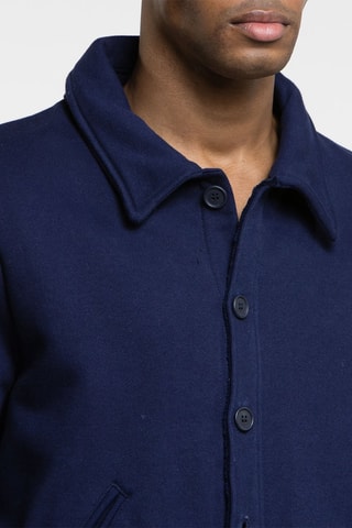 Sweat Button - Bleu marine