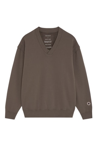 Sweat en coton biologique Hearth - Bordeaux