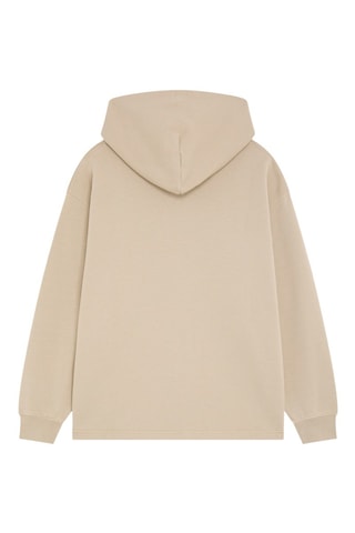 Sweat à capuche en coton biologique Hearth - Beige