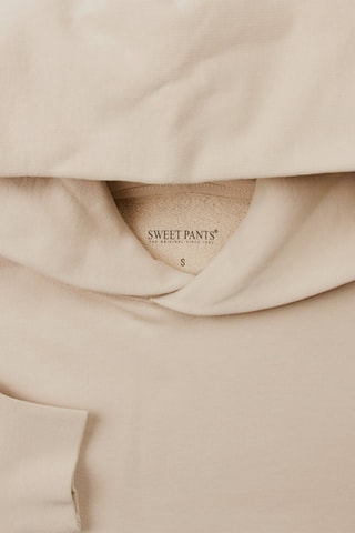 Sweat à capuche en coton biologique Hearth - Beige