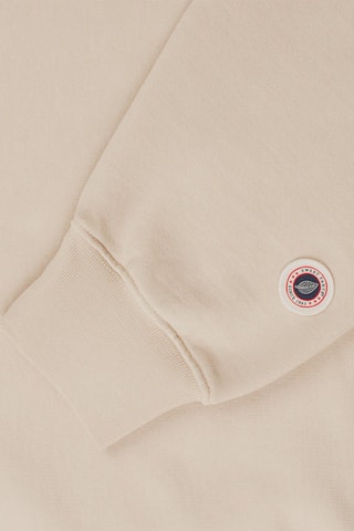 Sweat à capuche en coton biologique Hearth - Beige