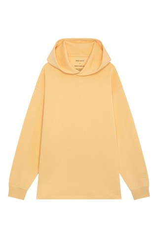 Sweat à capuche en coton biologique Hearth - Saumon