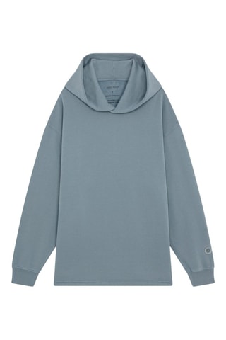 Sweat à capuche en coton biologique Hearth - Gris foncé