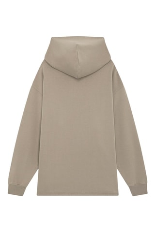 Sweat à capuche en coton biologique Hearth - Marron