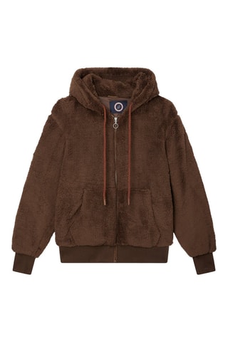 Sweat à capuche Grizzly - Marron