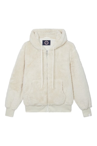 Sweat à capuche Grizzly - Blanc