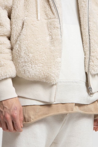 Sweat à capuche Grizzly - Blanc