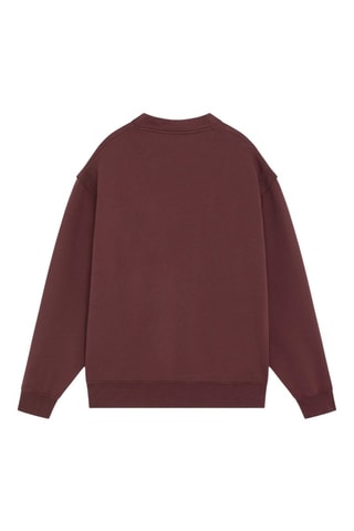 Sweat en coton biologique Hearth - Marron