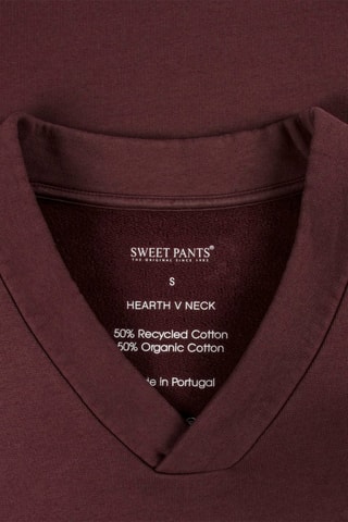 Sweat en coton biologique Hearth - Marron