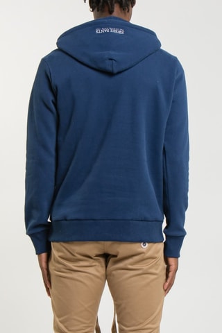 Sweat à capuche Terry Classic - Bleu