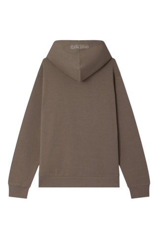 Sweat à capuche T Wide Zip - Marron