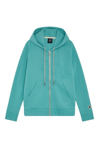 Sweat à capuche Wide Bm - Turquoise