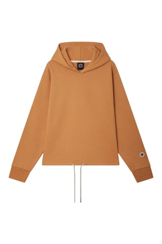 Sweat à capuche Wide Havane