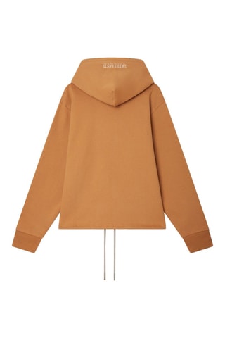 Sweat à capuche Wide Havane