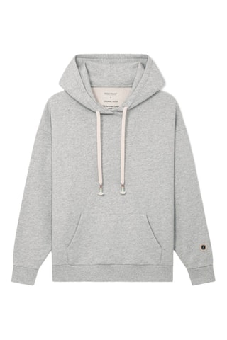 Sweat en coton biologique Hearth - Gris chiné