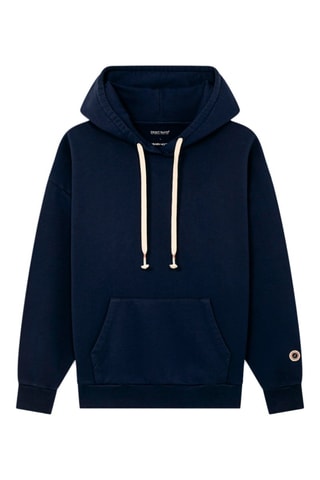 Sweat en coton biologique Hearth - Bleu marine