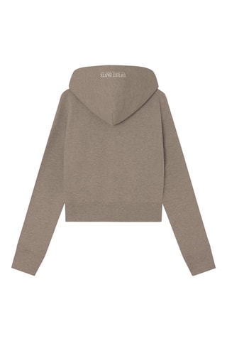 Sweat à capuche Up 21 - Beige chiné