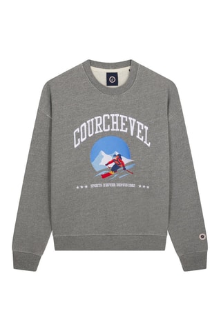 Sweat Courch - Gris chiné