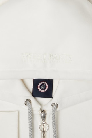 Sweat à capuche Up 21 - Blanc