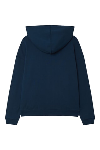 Sweat à capuche Fuji - Indigo