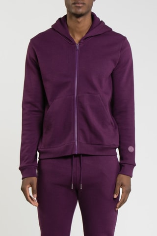 Sweat à capuche Simply - Violet