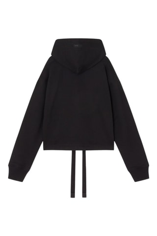 Sweat à capuche Big Lace - Noir