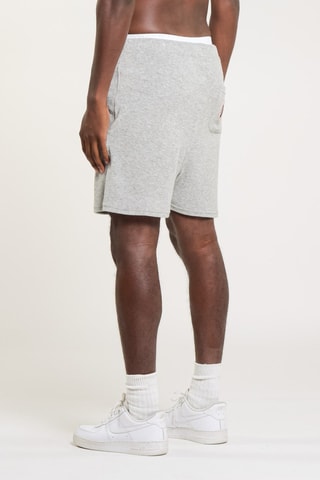 Short en coton biologique Sponge - Gris chiné