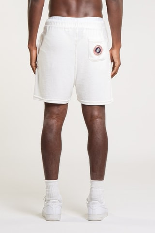 Short en coton biologique Sponge - Ecru