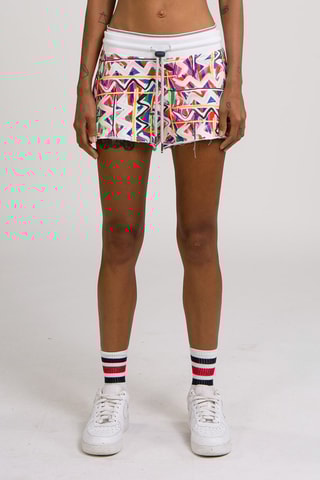 Shorty Print Multicolore