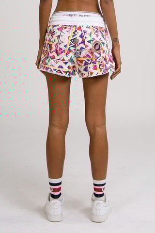 Shorty Print Multicolore